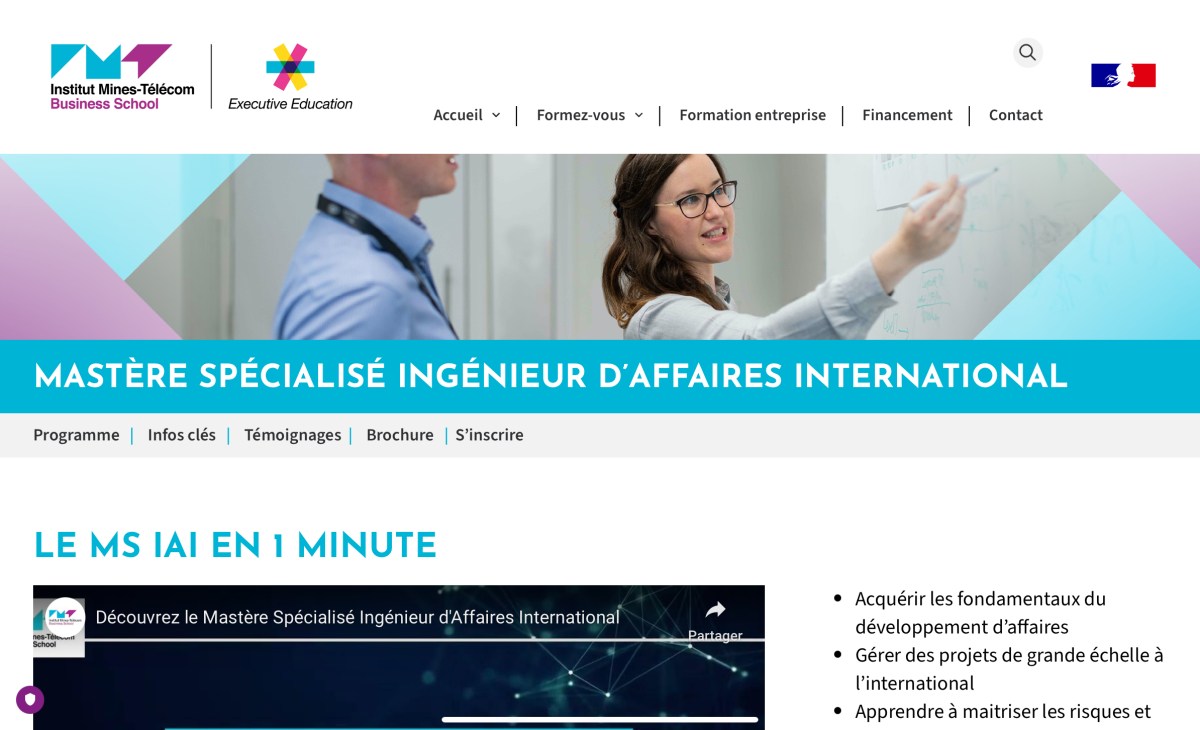 Cours de droit international des affaires à l’IMT-BS pour le MS IAI – Mai 2025